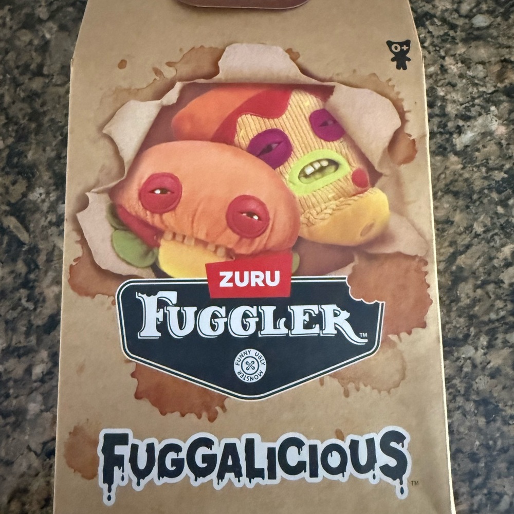 Fuggler Fuggalicious 9in (Donut), Funny Ugly Monster Stuffed Animal Toy by ZURU
